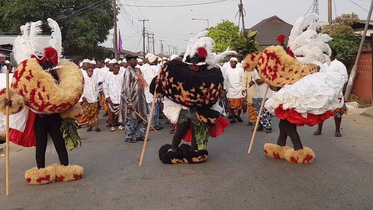 The Ekpe masquerade