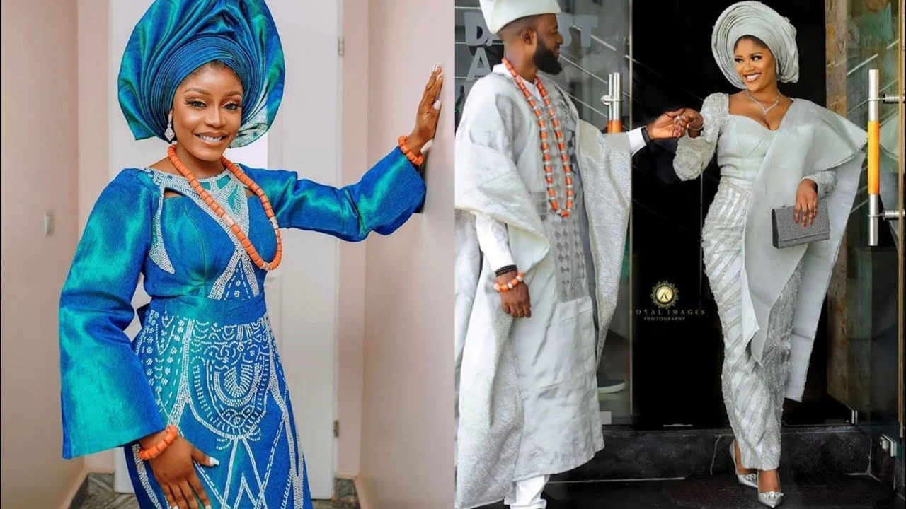 What is the meaning of Nigerian traditional attire, like agbada, iro, and buba?