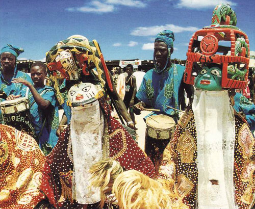 gèlèdé masquerades